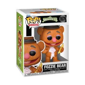 FUNKO POP! Vinyl Figur Disney The Muppets Fozzie Bear 1676
