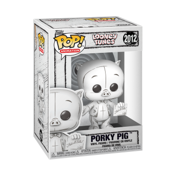FUNKO POP! Vinyl Figur Animation Looney Tunes Sketched Porky Pig 2012