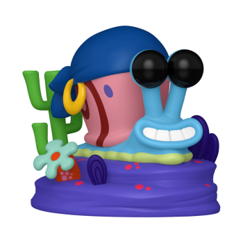 FUNKO POP! Vinyl Figur Animation The Spongebob Movie Gary Pirate 1940