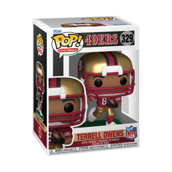 FUNKO POP! Vinyl Figur Sports Football NFL San Francisco 49ers Terrell Owens 329