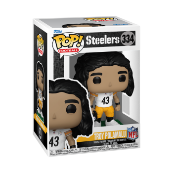 FUNKO POP! Vinyl Figur Sports Football NFL Pittsburgh Steelers Troy Polamalu 334