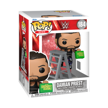 FUNKO POP! Premium Vinyl Figur WWE Damian Priest MITB 184
