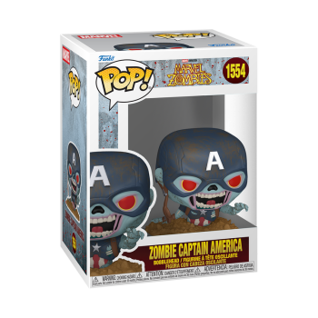 FUNKO POP! Vinyl Figur MARVEL Zombies Zombie Captain America 1554