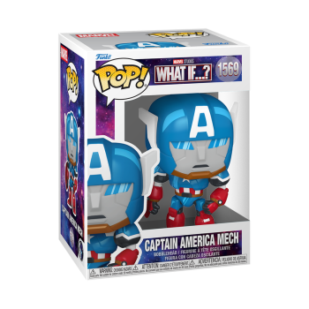FUNKO POP! Vinyl Figur MARVEL What If...? Captain America Mech 1569