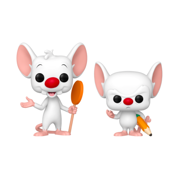 FUNKO POP! Vinyl Figur Animation Pinky und The Brain 2er Pack