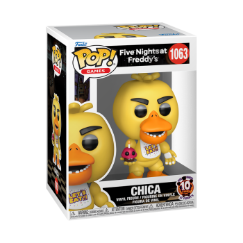 FUNKO POP! Vinyl Figur Games Five Nights at Freddys 10th Anniversary Chica 1063