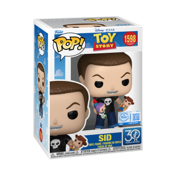 FUNKO POP! Disney Vinyl Figur Toy Story 30th Anniversary Sid 1598 Special Edition
