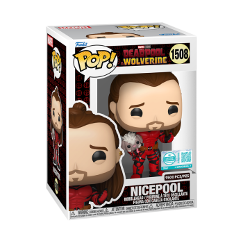 Lagerbruch FUNKO POP! Vinyl Figur MARVEL  Deadpool und Wolverine Niceppol 1508 PCS9500 Lagerbruch