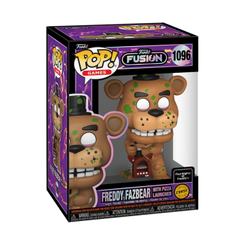 FUNKO POP! Vinyl Figur Games Fusion Freddy Fazbear with Pizza Launcher 1096 Chance of Chase