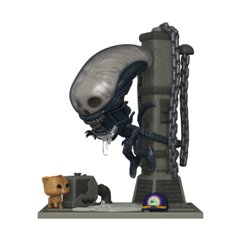 FUNKO POP! Vinyl Figur Movie Alien Xenomorph with Jonesy 1936 Special