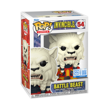 FUNKO POP! Vinyl Figur Television Invincible Battle Beast 54 Chance of Chase