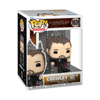 FUNKO POP! Vinyl Figur Television Premium Supernatural Join the Hunt Crowley King of Hell 1839