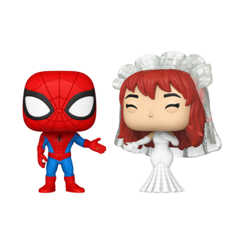 FUNKO POP! Vinyl Figur MARVEL Spider-man and MJ 2er Pack