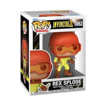 FUNKO POP! Vinyl Figur Television Invincible Rex Splode 1862 Chance of Chase