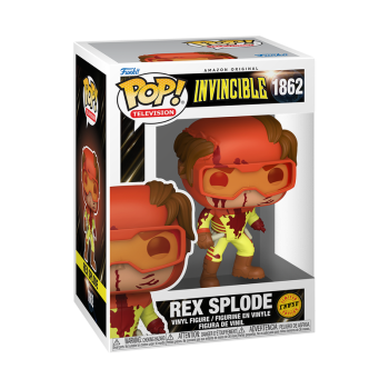 FUNKO POP! Vinyl Figur Television Invincible Rex Splode 1862 Chance of Chase
