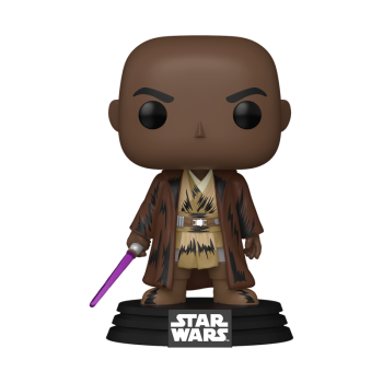 FUNKO POP! Vinyl Figur Star Wars  Blacklight Mace Windu  Retro 834