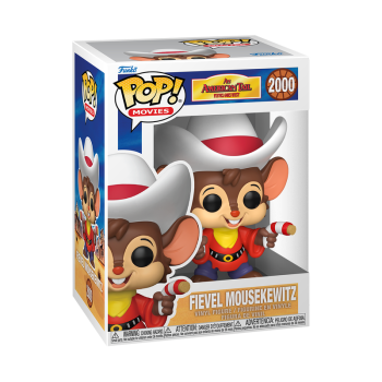 FUNKO POP! Vinyl Figur Movie Feivel der Mauswanderer im WIlden Westen Fievel Mousekewitz 2000