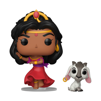 FUNKO-POP--Vinyl-Figur-Disney-The-Hunchback-Notre-Dame-Der-Gloeckner-von-Notre-Dame-Esmeralda-und-Djali-1735