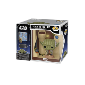 FUNKO POP! Vinyl Figur Nooks Star Wars Yoda in his Hut