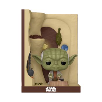 FUNKO POP! Vinyl Figur Nooks Star Wars Yoda in his Hut