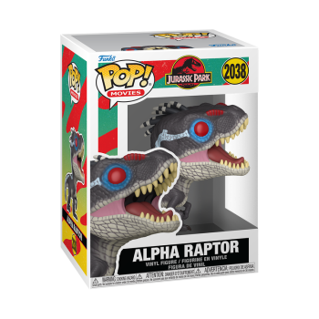 FUNKO POP! Vinyl Figur Movie Jurassic Park Alpha Raptor 2038