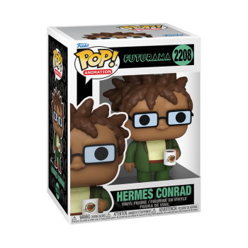 FUNKO POP! Vinyl Figur Animation Futurama Hermes Conrad 2208