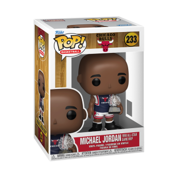 FUNKO POP! Vinyl Figur Sports Basketball NBA Chicago Bulls Michael Jordan 1998 ALL Star Game MVP 233