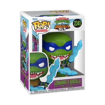 FUNKO POP! Vinyl Figur Teenage Mutant Ninja Turtles x Godzilla Leonardo x Godzilla 2341