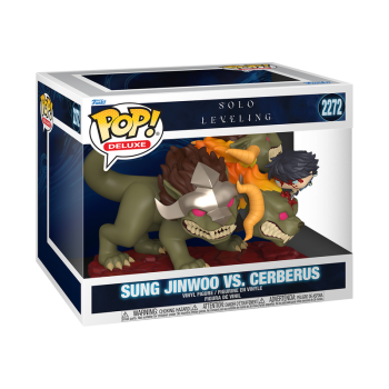 FUNKO POP! Vinyl Figur Deluxe Animation Solo Leveling Sung Jinwoo vs Cerberus 2272
