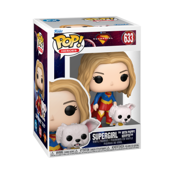 FUNKO POP! Vinyl Figur DC Comics Supergirl 2026 Supergirl with Puppy Krypto 633