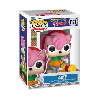 FUNKO POP! Vinyl Figur Games Sonic the Hedgehog Amy 1171 Chance of Chase