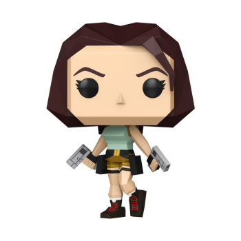 FUNKO POP! Vinyl Figur Movie Tomb Raider Lara Croft Polygon
