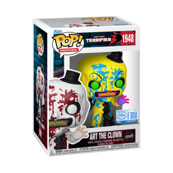 FUNKO POP! Vinyl Figur Movie Terrifier 3 Art The Clown Blood 1948 Special Chance of Chase