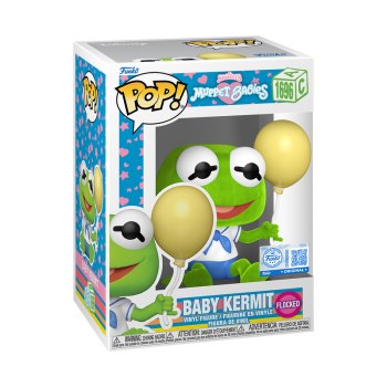 FUNKO POP! Vinyl Figur Disney Die Muppets The Muppets Baby Kermit FL 1696 Special