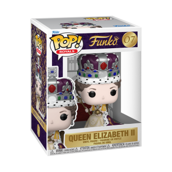 FUNKO POP! Vinyl Figur Premium Royal Queen Eilzabeth II 100th Coronation 07