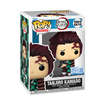 FUNKO POP! Vinyl Figur Animation Demon Slayer Kimetsu no Yaiba Tanjiro Kamado with Crow 2213 Special