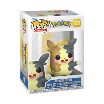 FUNKO POP! Vinyl Figur Games Pokemon Morpeko Full Belly Mode Pappsattmuster 1271