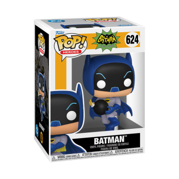 FUNKO POP! Vinyl Figur DC Comics Batman 66 Batman with Bomb 624