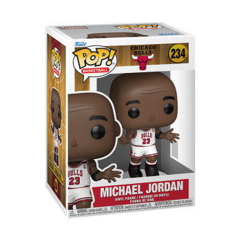 FUNKO POP! Vinyl Figur Sports NBA Basketball Chicago Bulls Michael Jordan Shrug 234