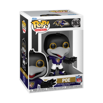 FUNKO POP! Vinyl Figur Sport Football NFL Mascots Baltimore Ravens Poe 363