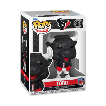 FUNKO POP! Vinyl Figur Sport Football NFL Mascots Houston Texans Toro 364