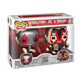 FUNKO POP! Vinyl Figur Sports Wrestling WWE Demolition Ax und Smash 2er Pack