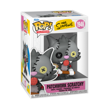 FUNKO POP! Vinyl Figur Television The Simpsons Patchwork Scratchy 1946