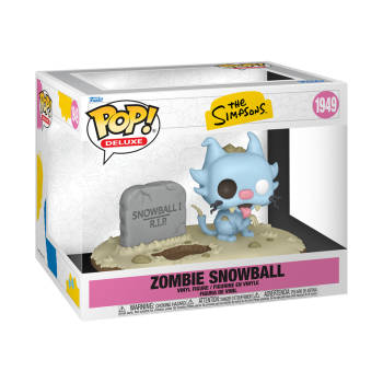 FUNKO POP! Vinyl Figur Deluxe  Television The Simpsons Zombie Snowball 1949