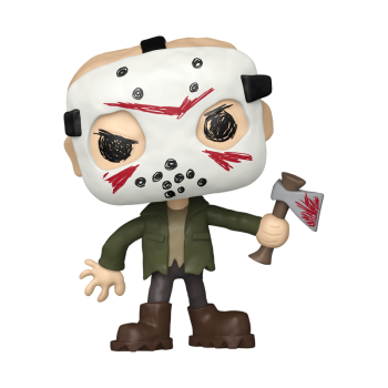 FUNKO POP! Vinyl Figur Movie Freitag der 13 Doodles Jason