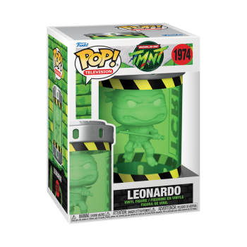 FUNKO POP! Vinyl Figur Television Teenage Mutant Ninja Turtles TMNT Leonardo Ooze Canister 1974