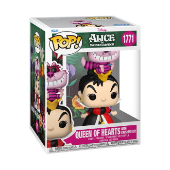 FUNKO POP! Vinyl Figur Premium Disney Alice in Wonderland Alice in Wunderland Queen of Hearts with Ceshire Cat 1771