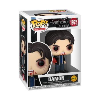 FUNKO POP! Vinyl Figur Television The Vampire Diaries Damon 1975 Chance of Chase