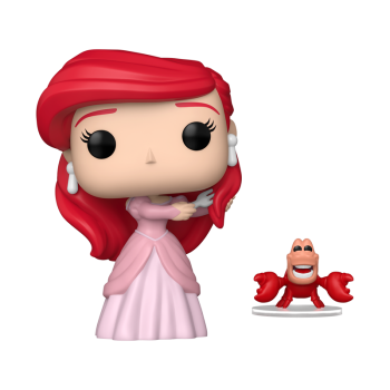 FUNKO POP! Vinyl Figur Disney The Little Mermaid Arielle die Meerjungfrau Ariel with Sebastian 1755