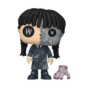 FUNKO POP! Vinyl Figur Television Patchwork Wednesday Addams with Thing 1942